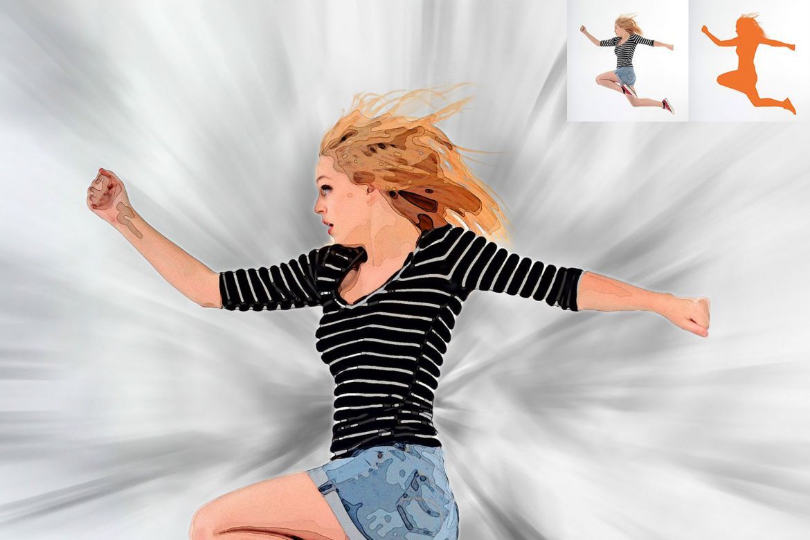 Sponge Photoshop Action - view 6