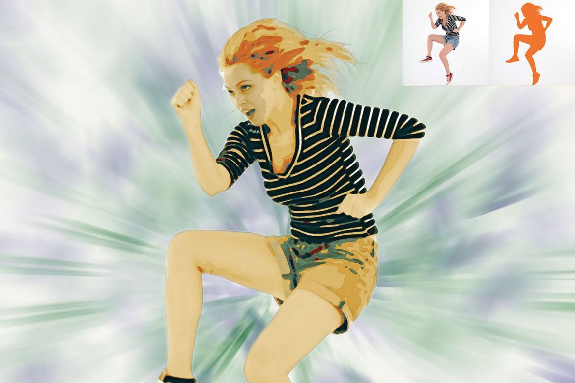 Sponge Photoshop Action - view 7