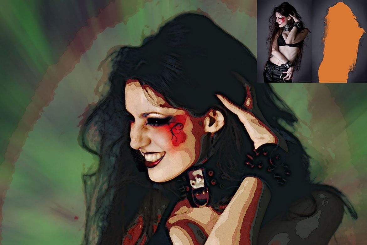 Sponge Photoshop Action - view 8