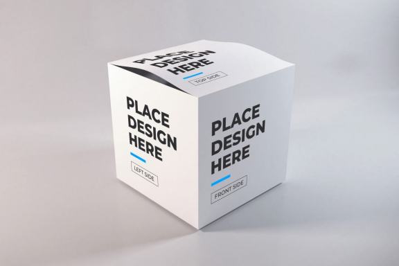 Free Box Packaging Mockup Template