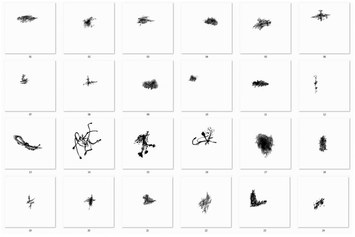 50+ HI-RES WATERCOLOR PHOTOSHOP BRUSHES - view 4