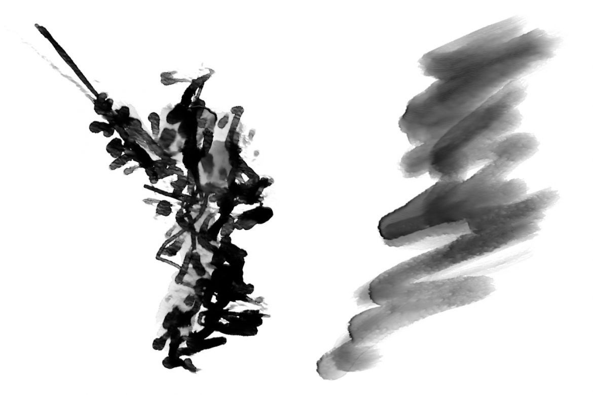 50+ HI-RES WATERCOLOR PHOTOSHOP BRUSHES - view 5