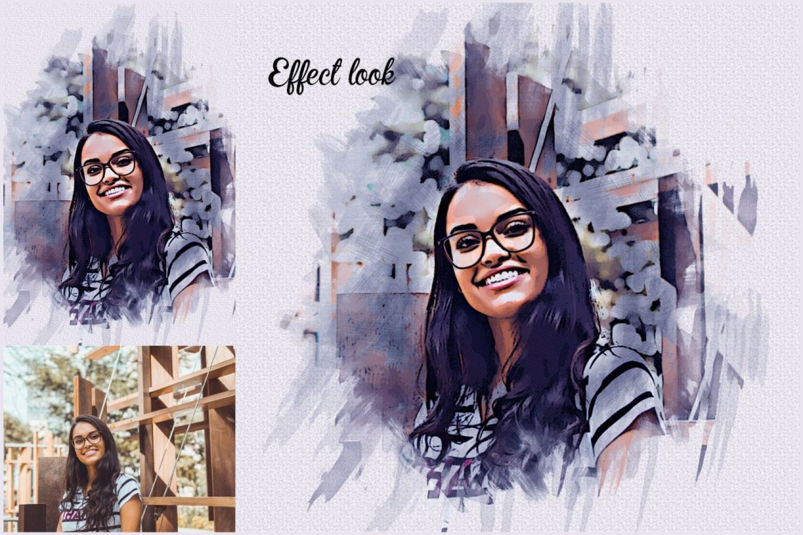 Mixed Media Photoshop Action - view 3