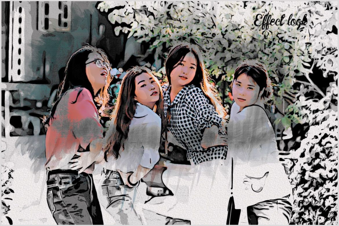 Mixed Media Photoshop Action - view 4