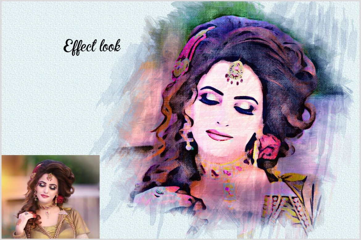 Mixed Media Photoshop Action - view 6