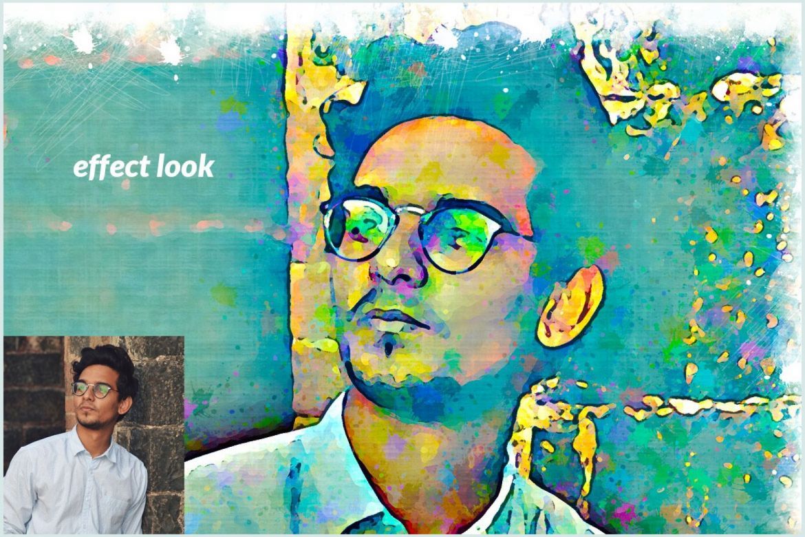 Modern Painting Effect Photoshop Action - view 3