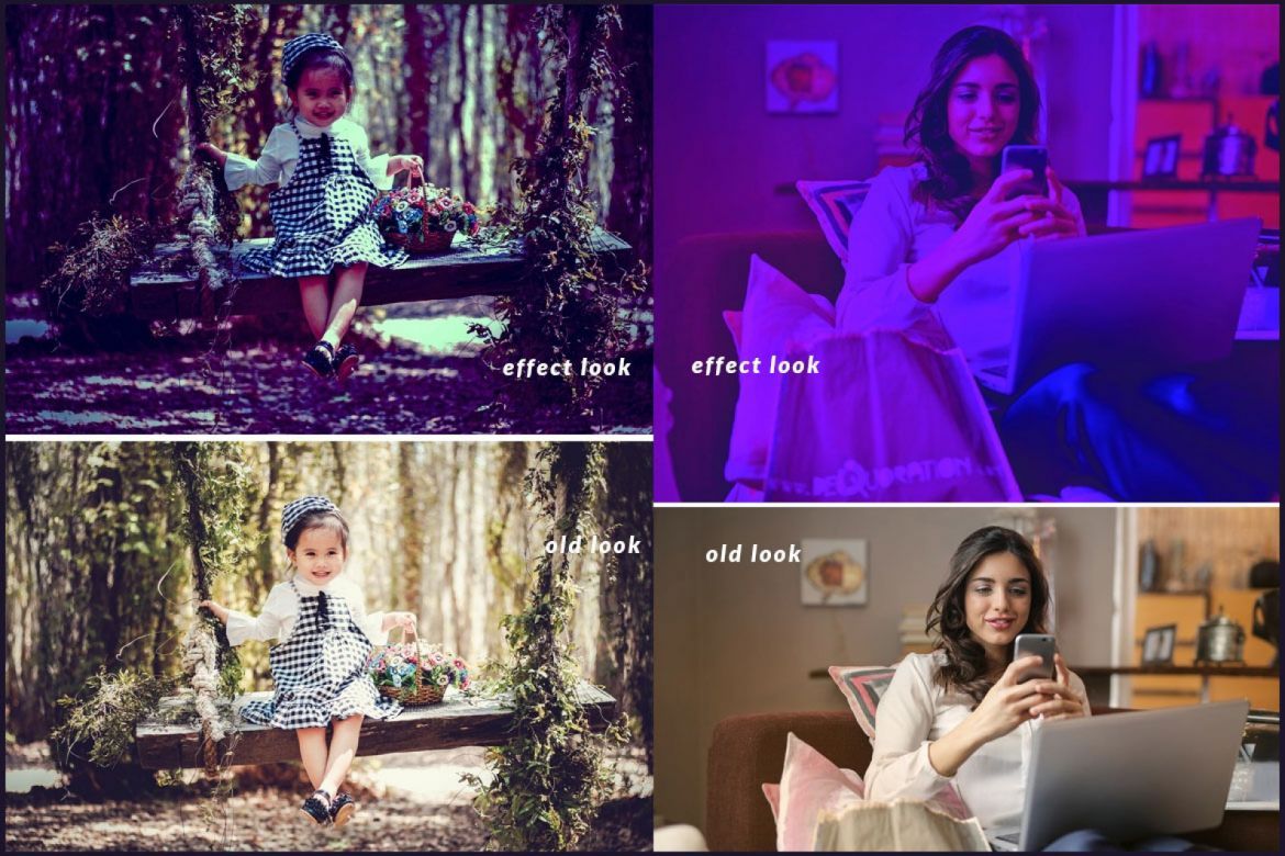 Dark Faded Photoshop Action - view 4