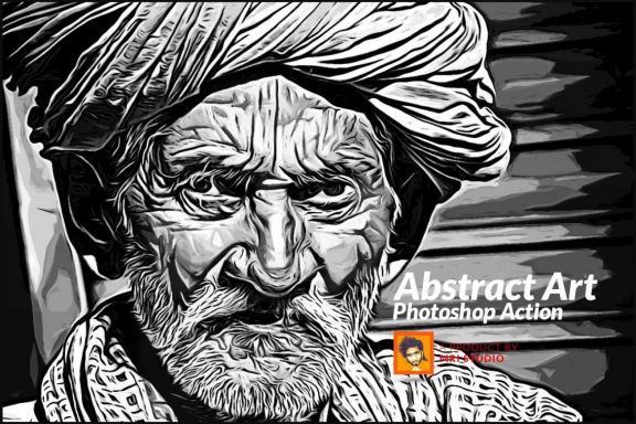 Abstract Art Photoshop Action