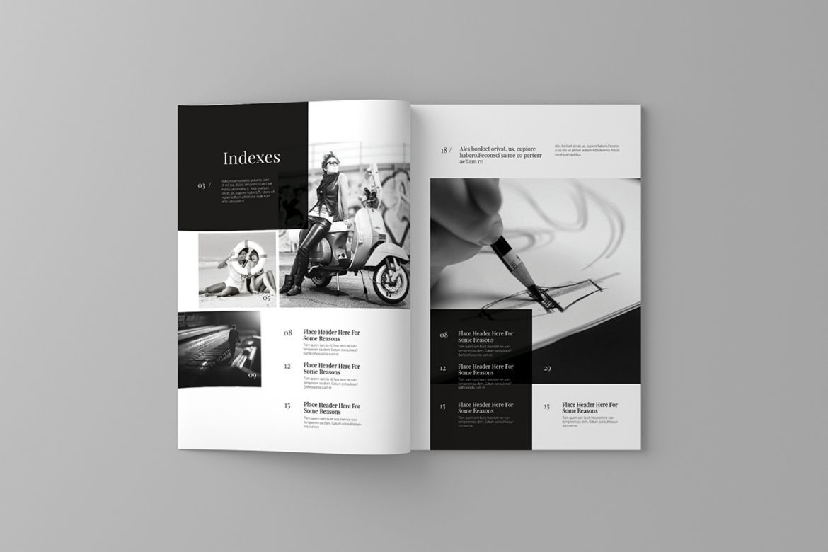 Lifestyle Magazine Template - view 3