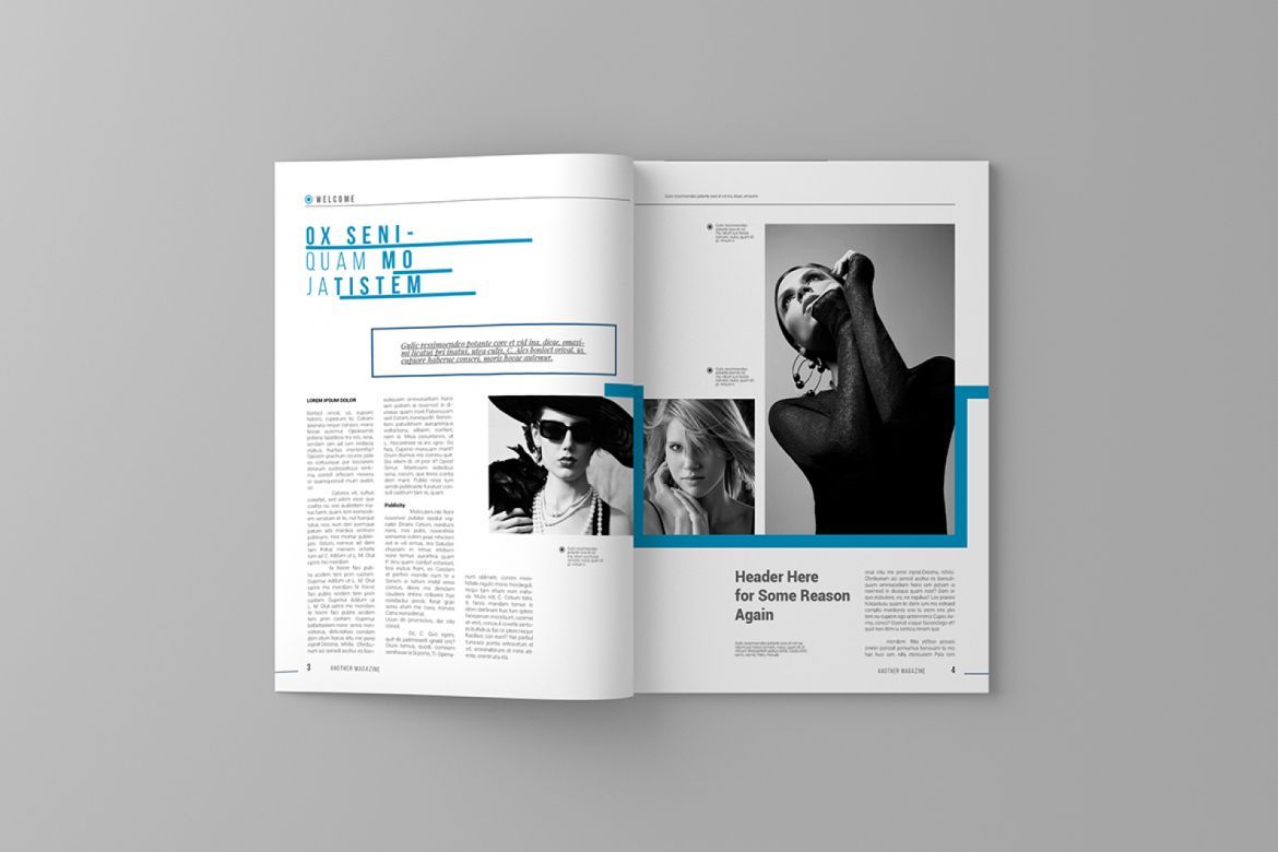 Lifestyle Magazine Template - view 5