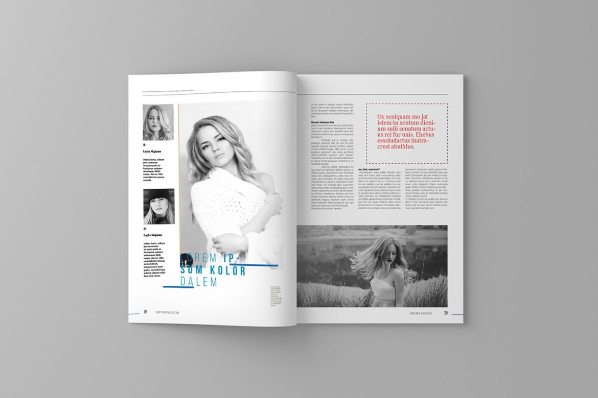 Lifestyle Magazine Template - view 13