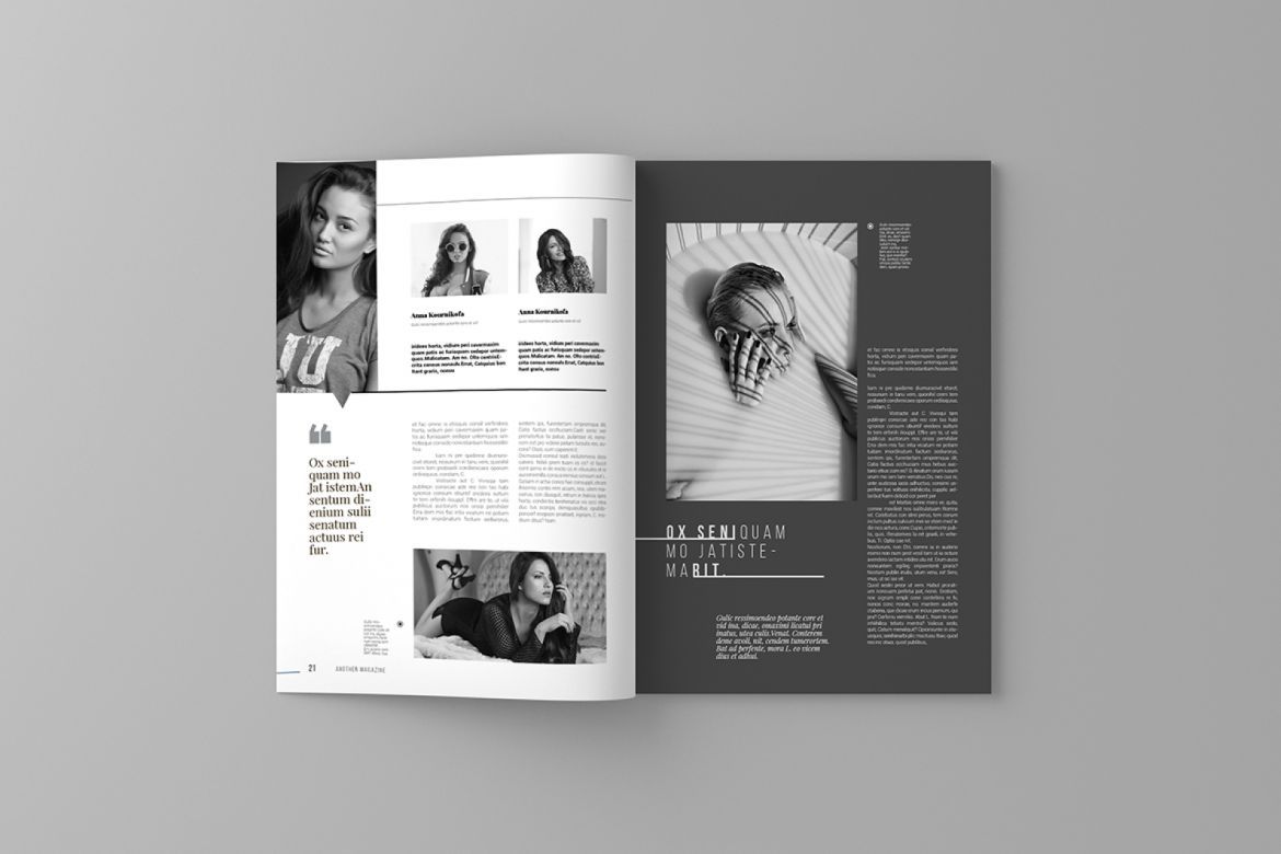 Lifestyle Magazine Template - view 14