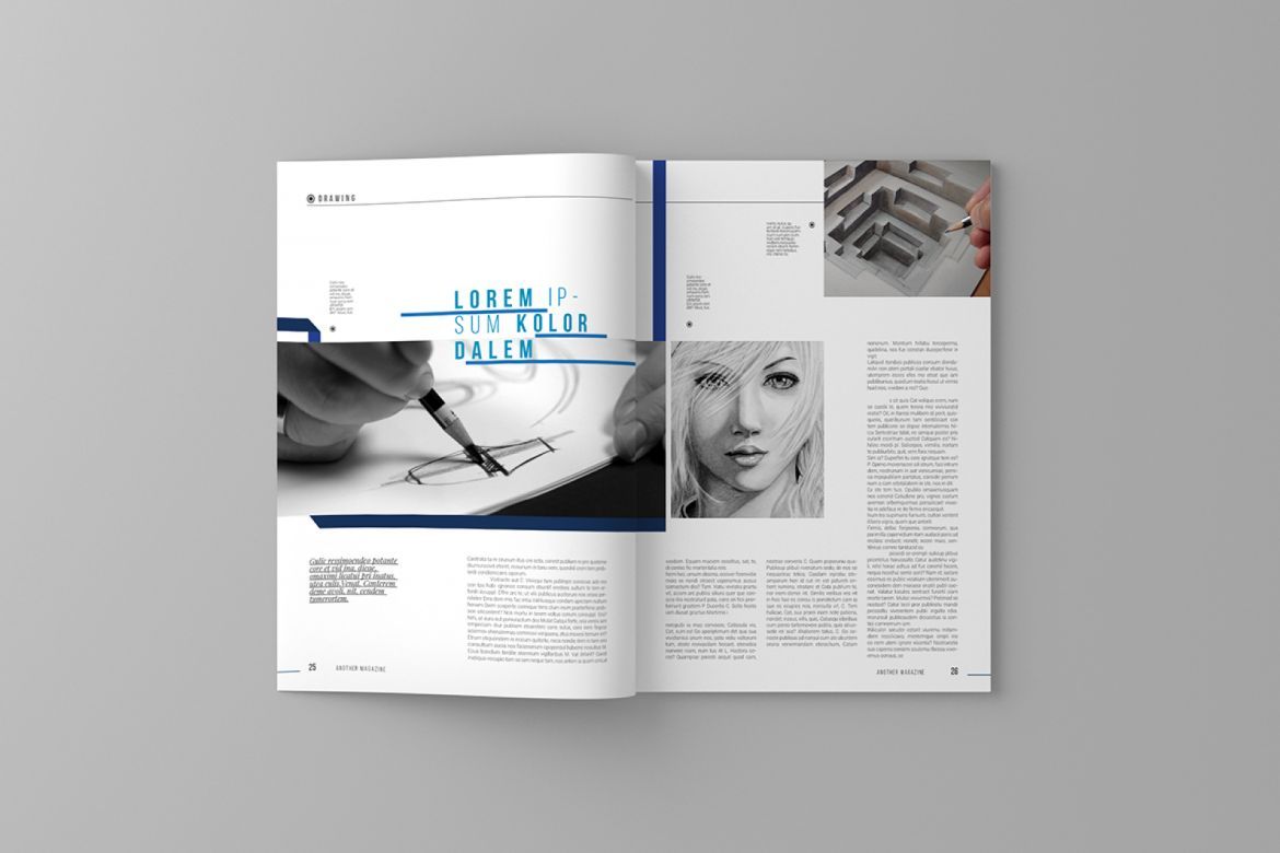 Lifestyle Magazine Template alternate