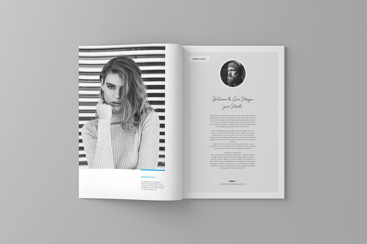 Simplifly Magazine Template - view 4