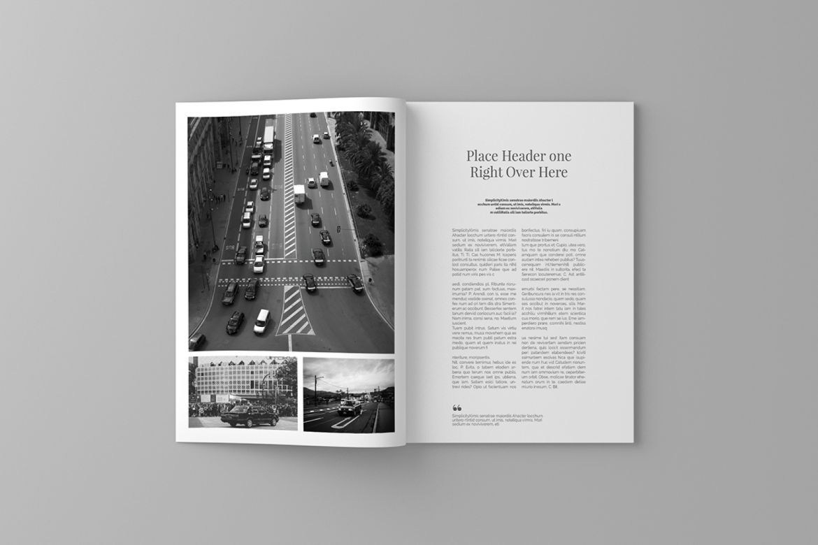 Simplifly Magazine Template - view 7