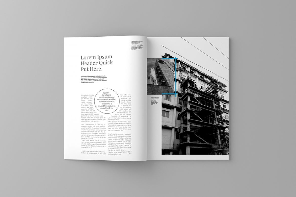 Simplifly Magazine Template - view 8