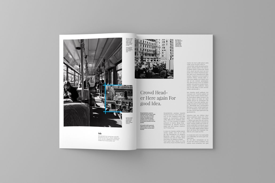 Simplifly Magazine Template - view 11