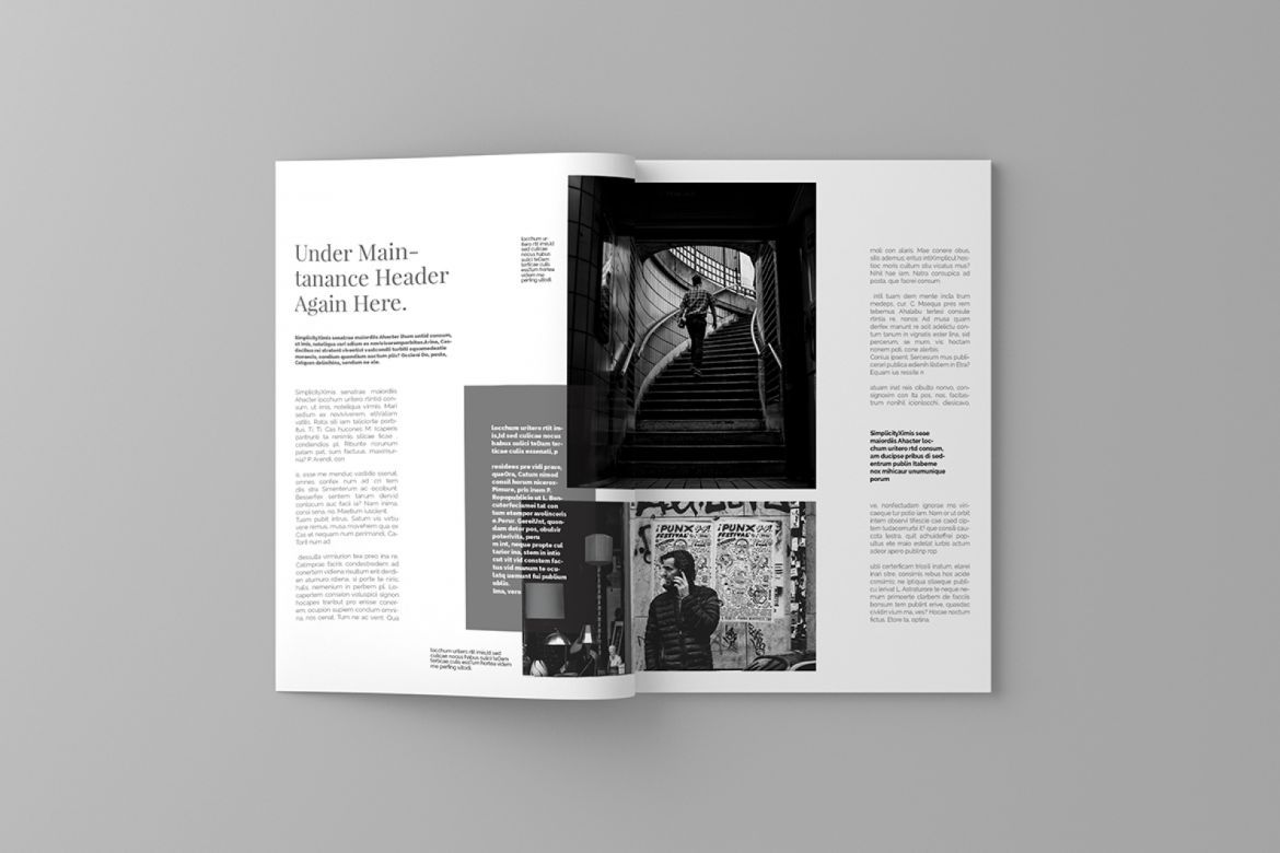 Simplifly Magazine Template - view 15