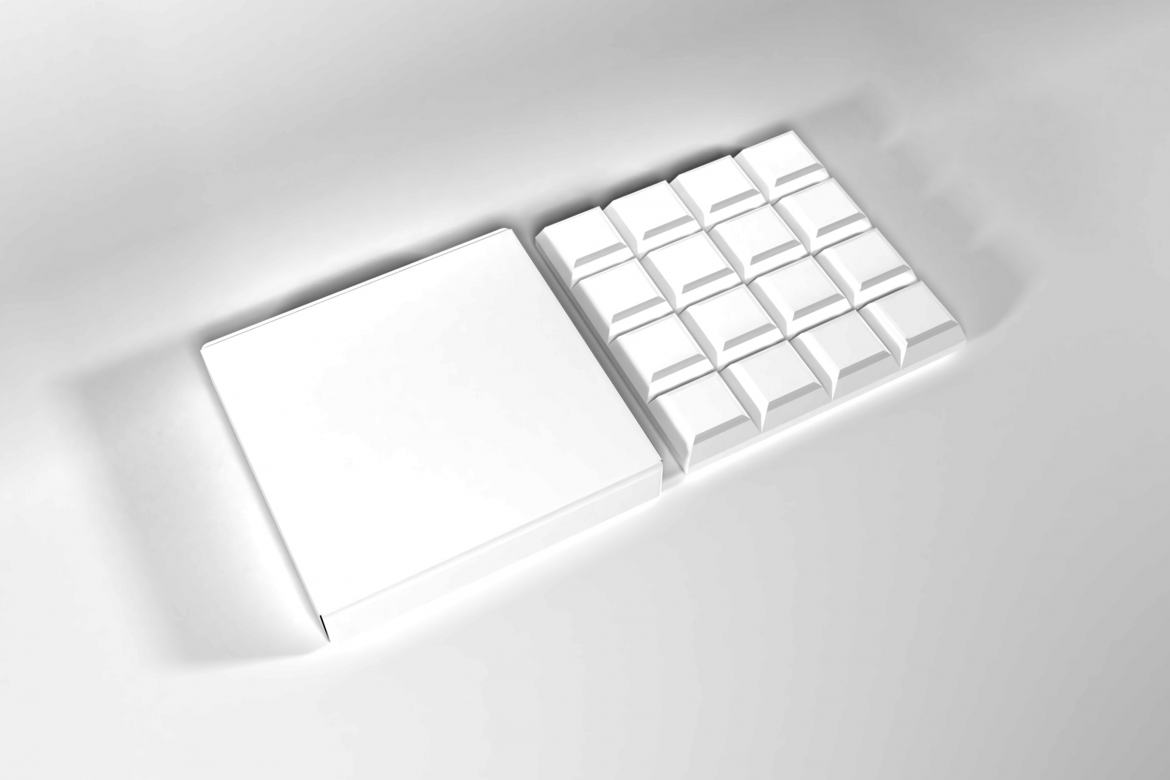 Free Chocolate Box Mockup Template alternate