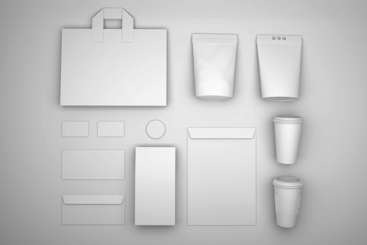 Free Coffee Brand Identity and Stationery Mockup alternate