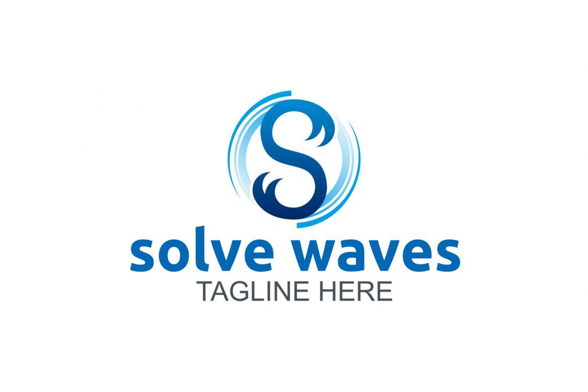 Solve Waves Logo - view 2
