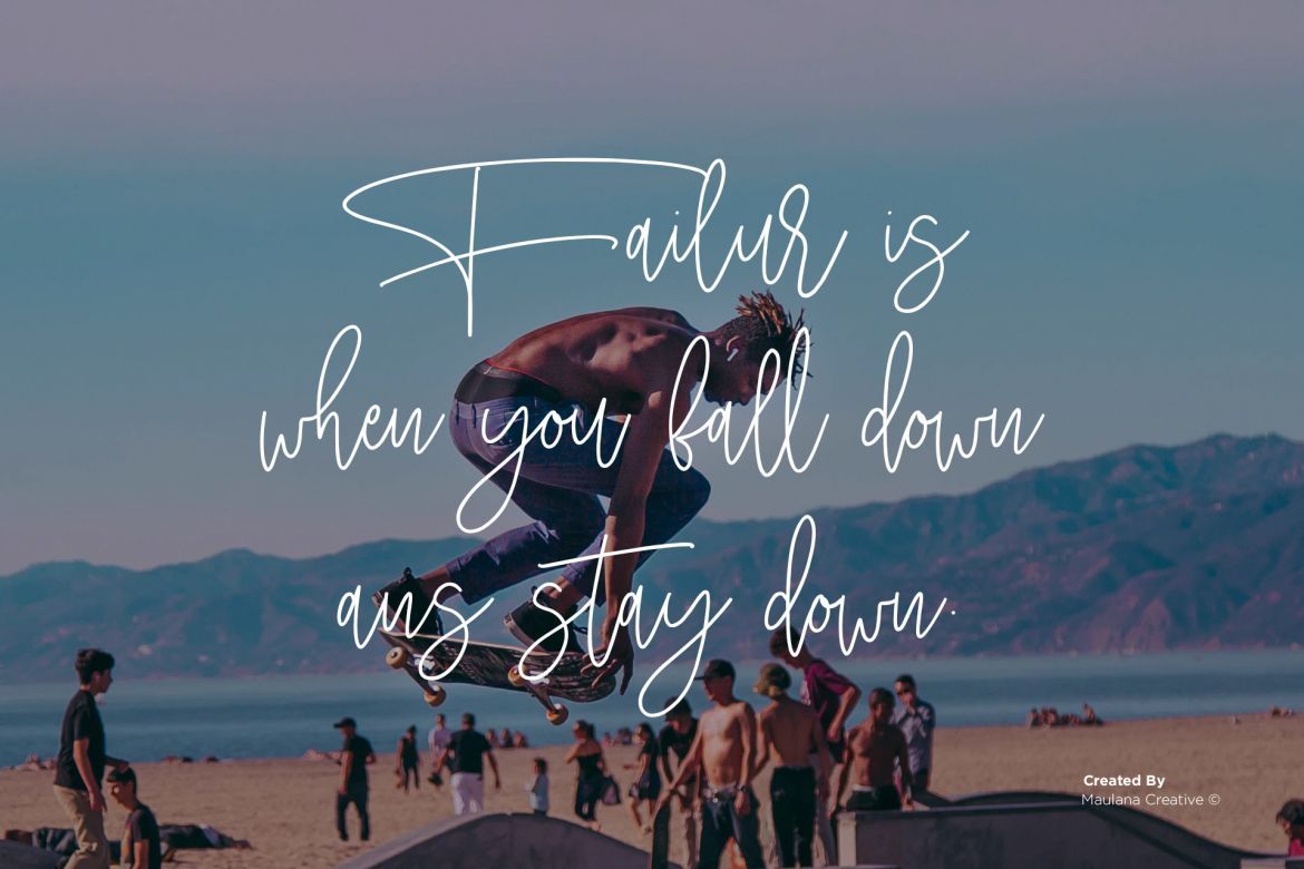 Hobbies Signature Font - view 8