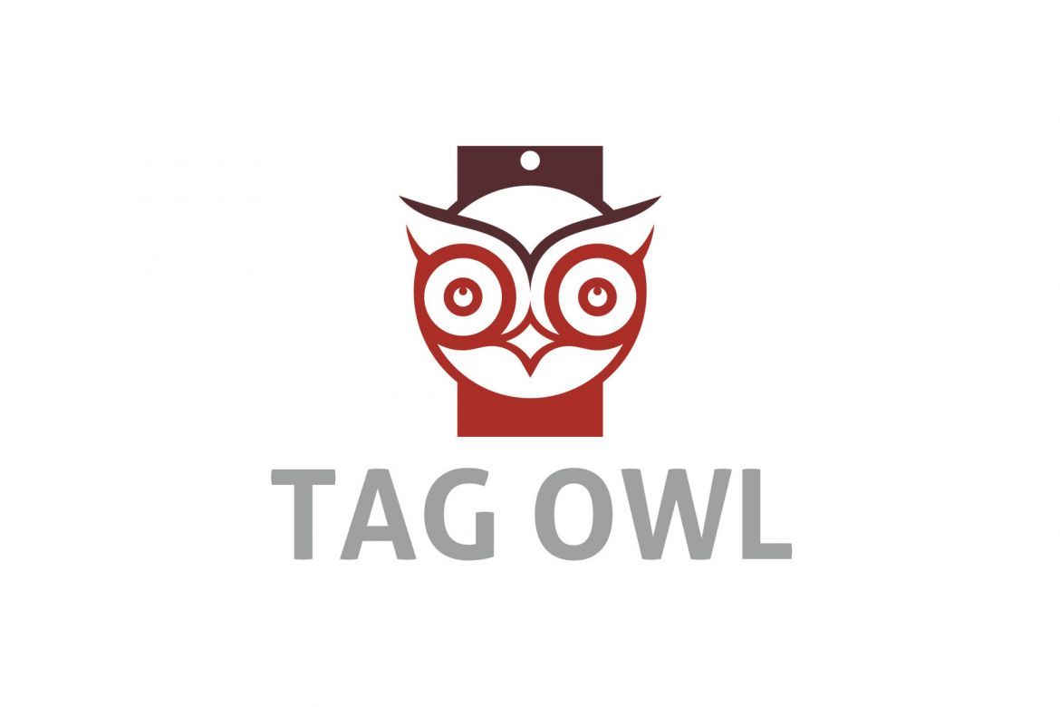 Tag Owl Logo - view 2