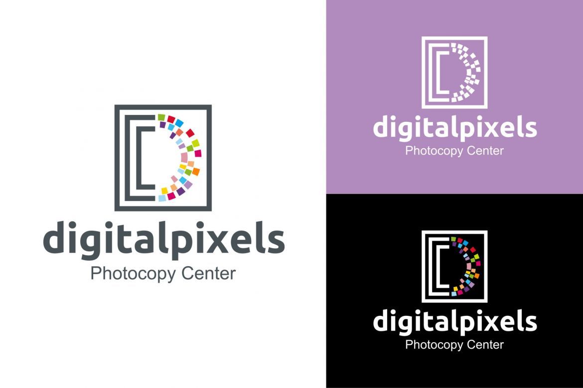 Digital Pixels Logo alternate