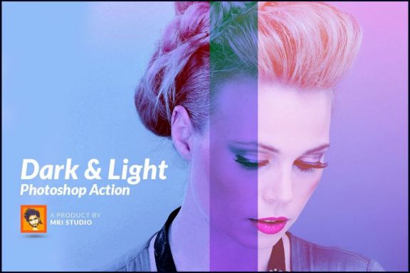 Dark & Light Photoshop Action