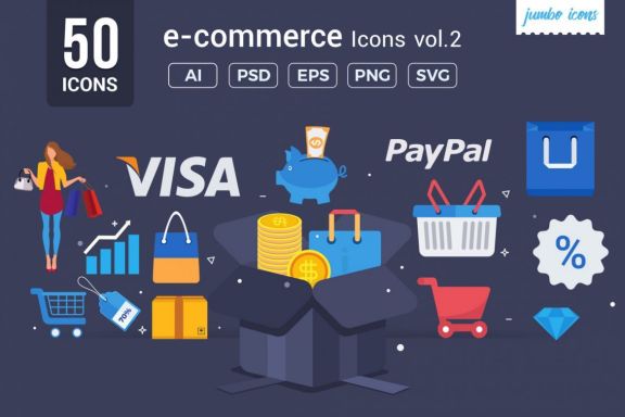 eCommerce / Shopping Vector Icons