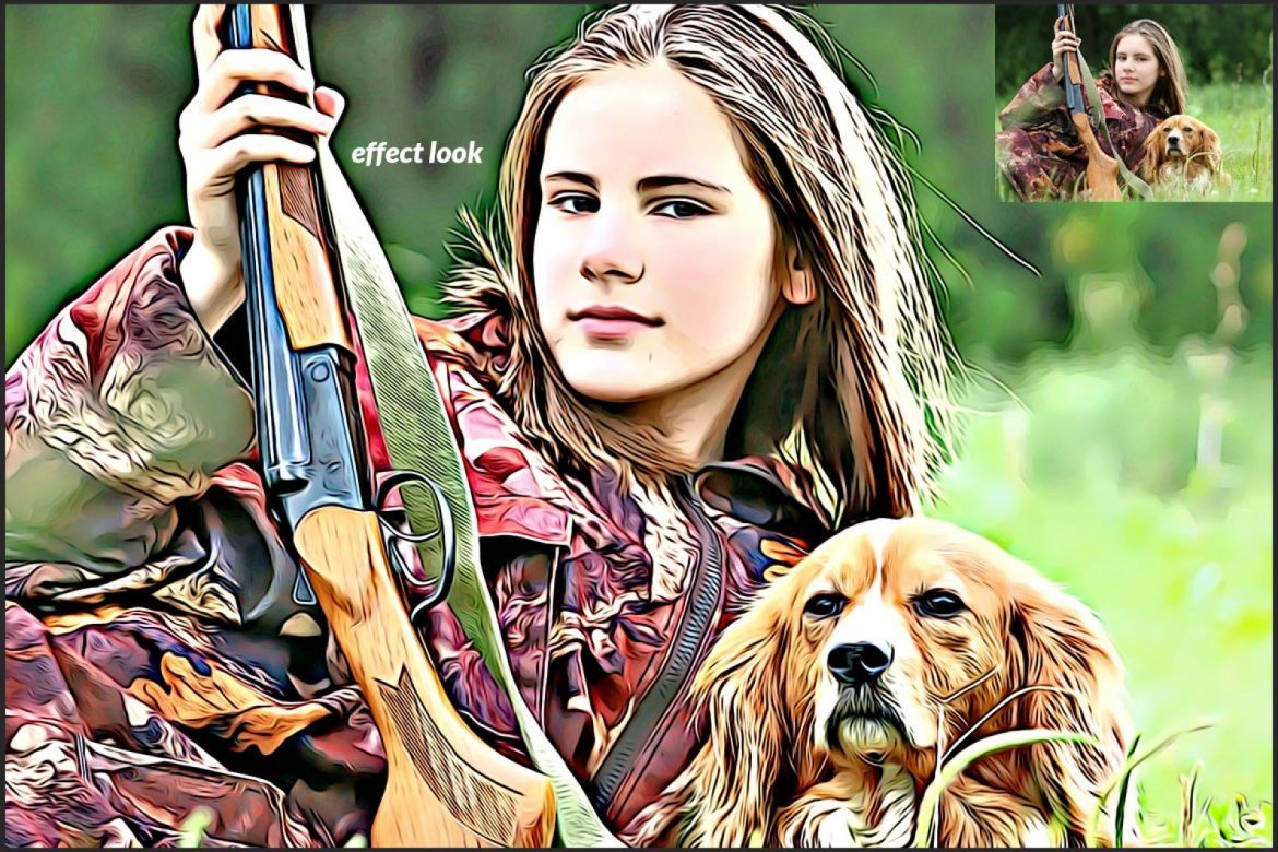 Photo Paint Effect Photoshop Action - view 6