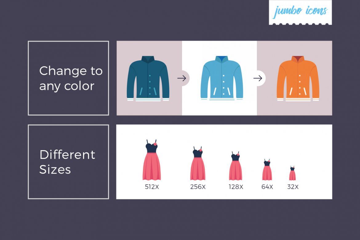 Fashion Vector Icons - view 3