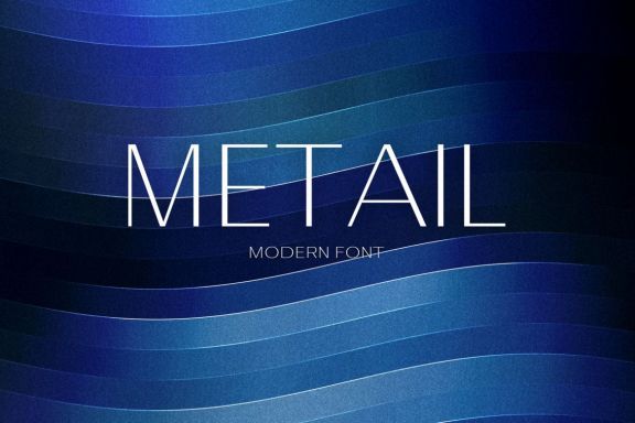 Metail Font - view 1