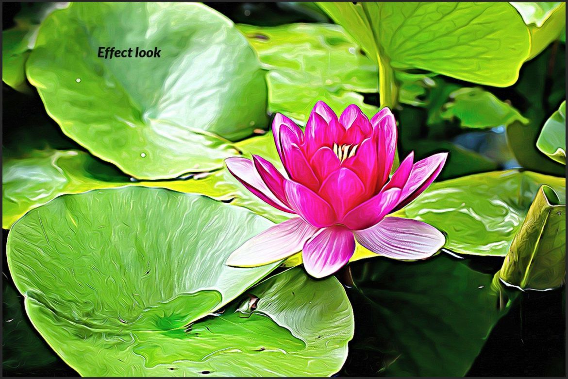 Nature Painting Photoshop Action alternate