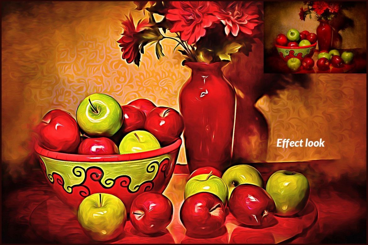 Nature Painting Photoshop Action - view 3