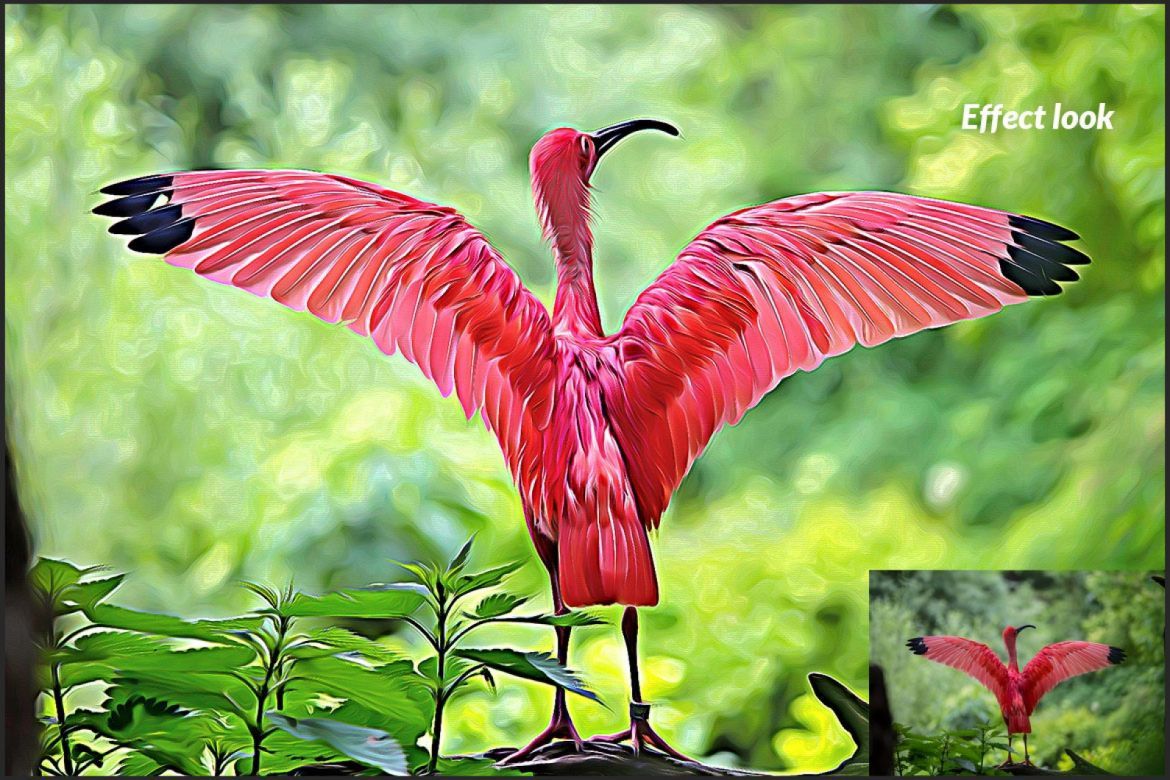 Nature Painting Photoshop Action - view 5