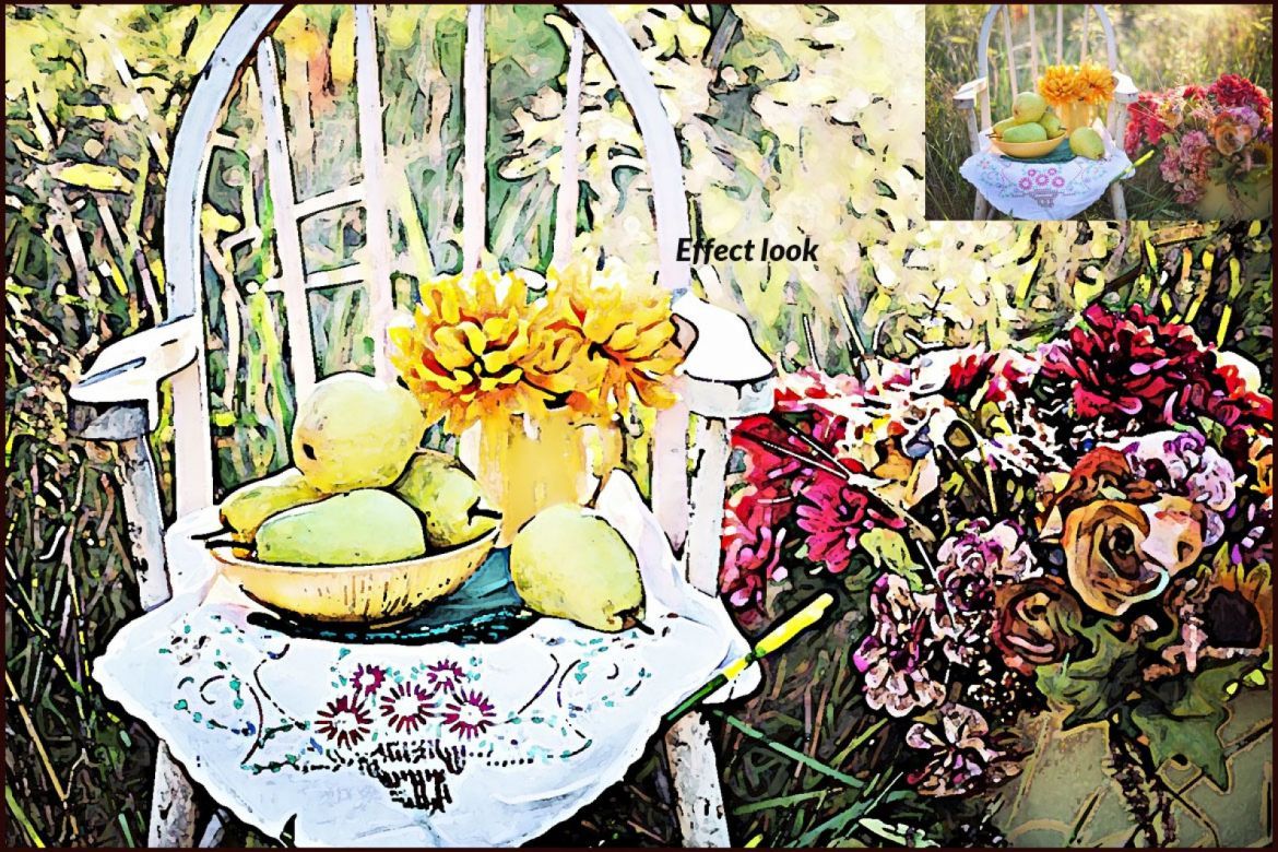 Nature Painting Photoshop Action - view 6