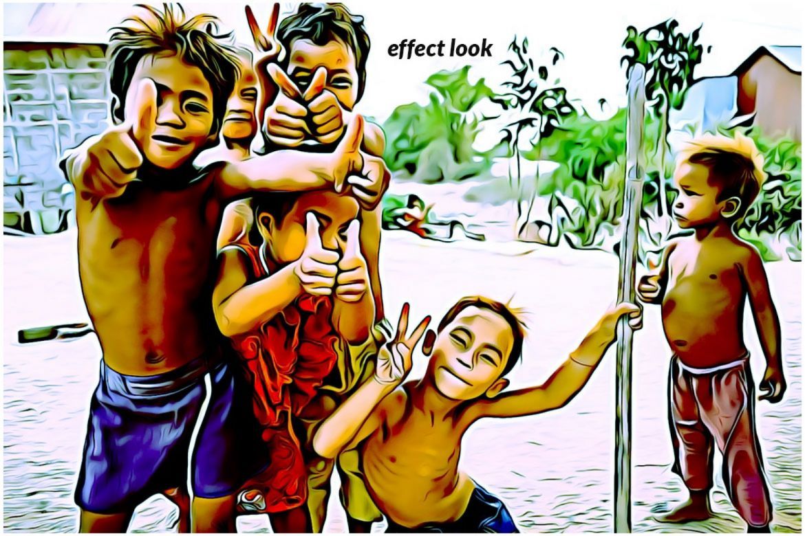 Easy Photoshop Painting Effect - view 3