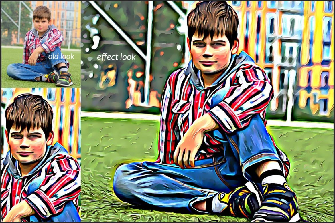 Smart Oil Painting Photoshop Action - view 4