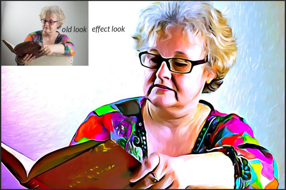 Smart Oil Painting Photoshop Action - view 5