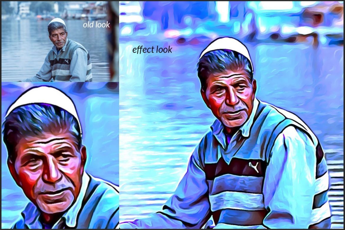 Smart Oil Painting Photoshop Action - view 6