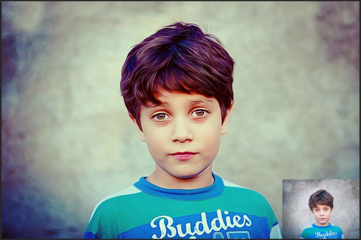 Oil Paint Photoshop Action - view 3