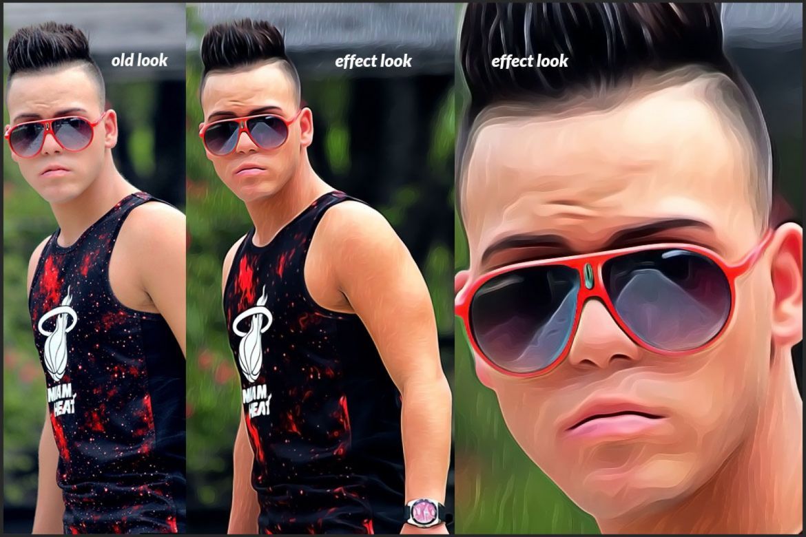 Modern Oil Paint Photoshop Action - view 5