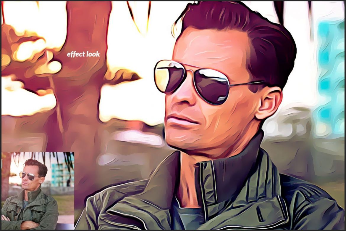 Modern Oil Paint Photoshop Action - view 7