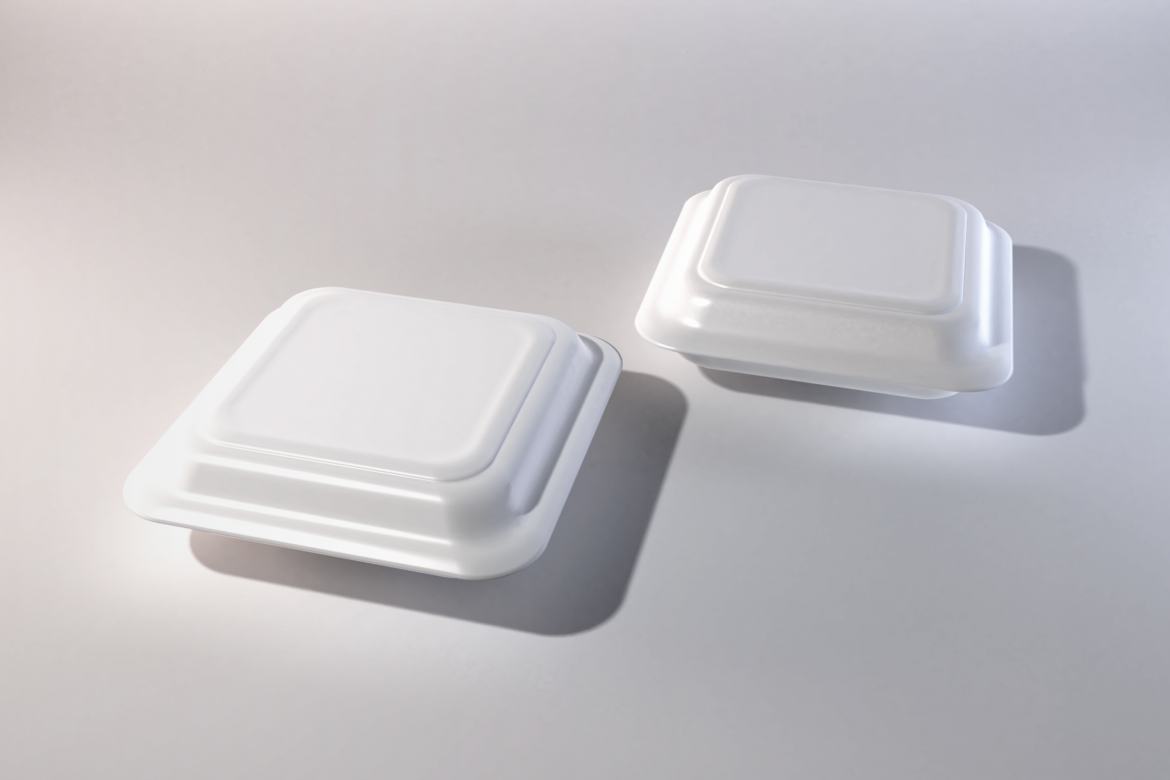 Free Food Box Packaging Mockup alternate