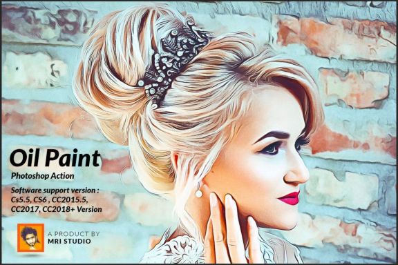 Oil Painting Photoshop action