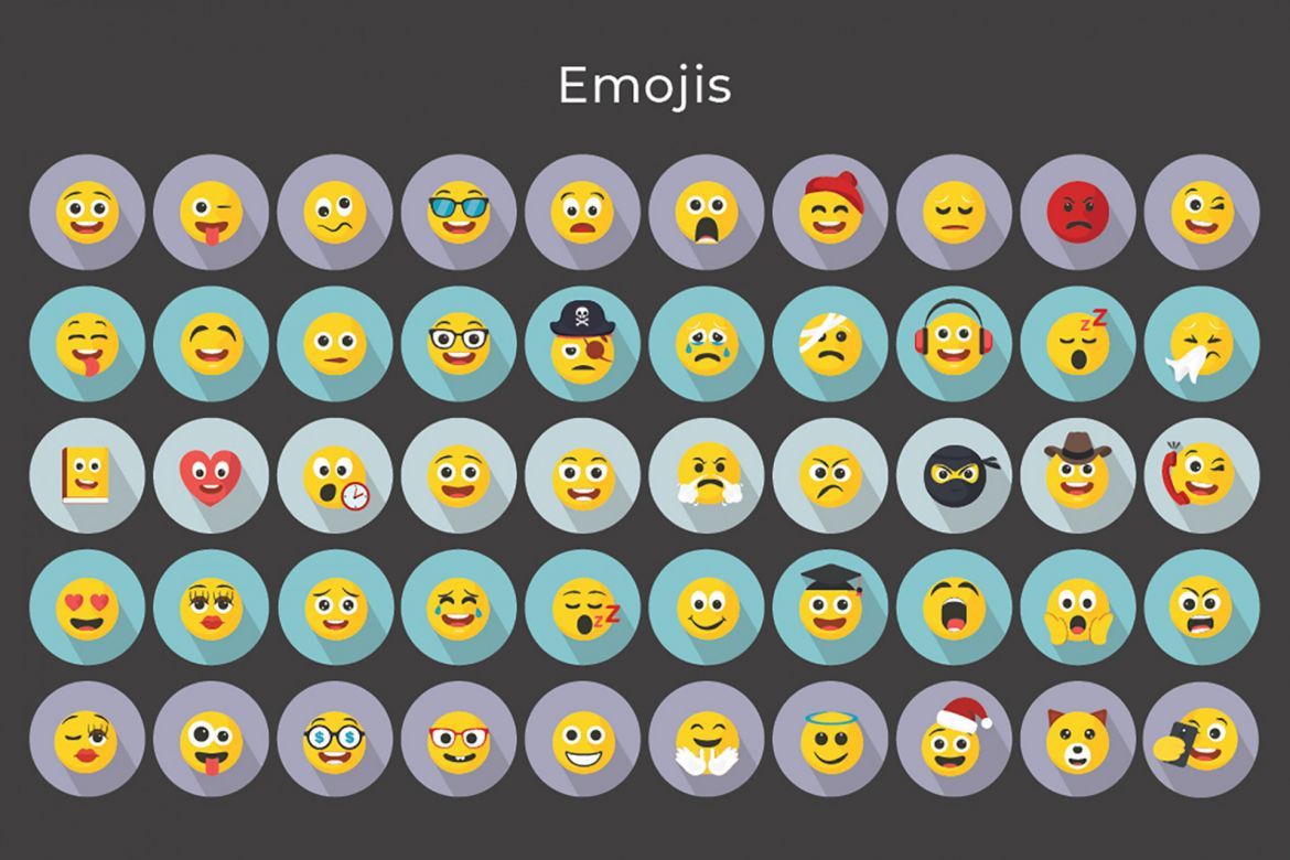 Emojis - Smiley Vector Icons - view 5