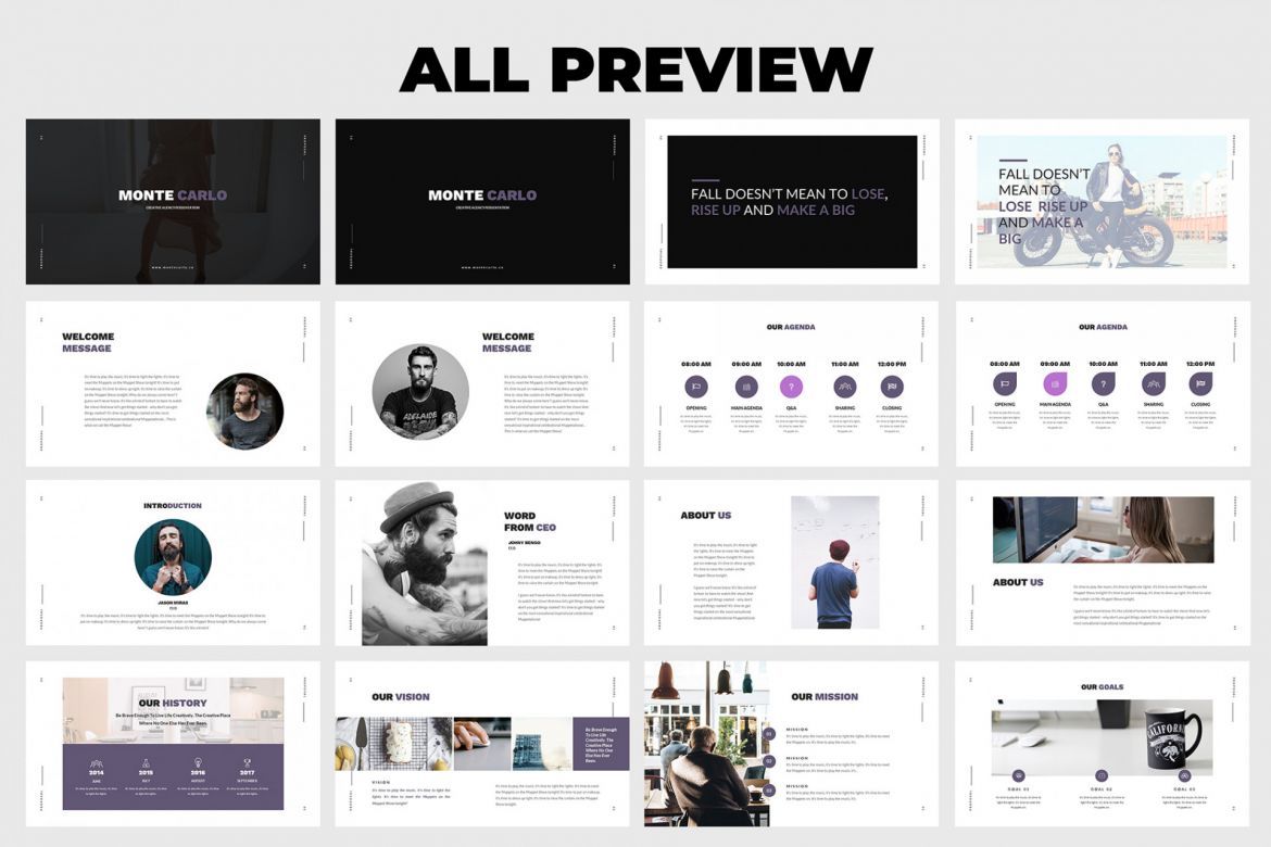 Monte Carlo - Creative Powerpoint - view 3