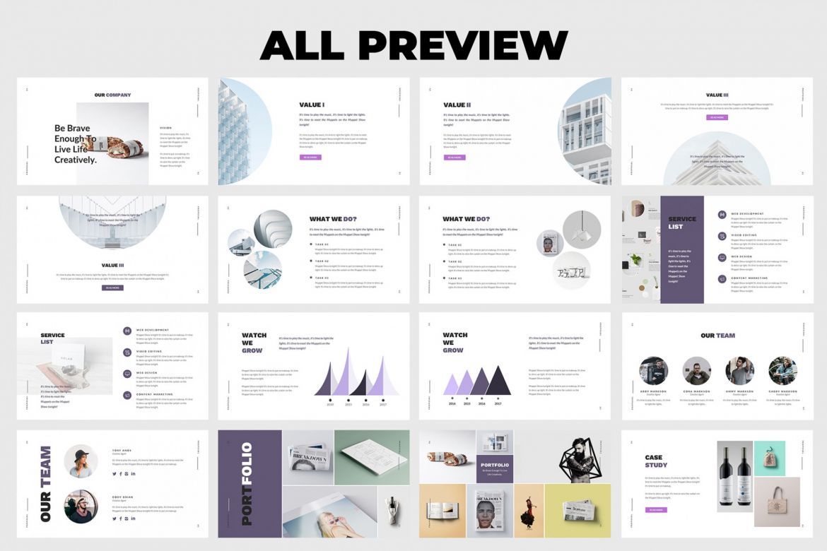 Monte Carlo - Creative Google Slides - view 3