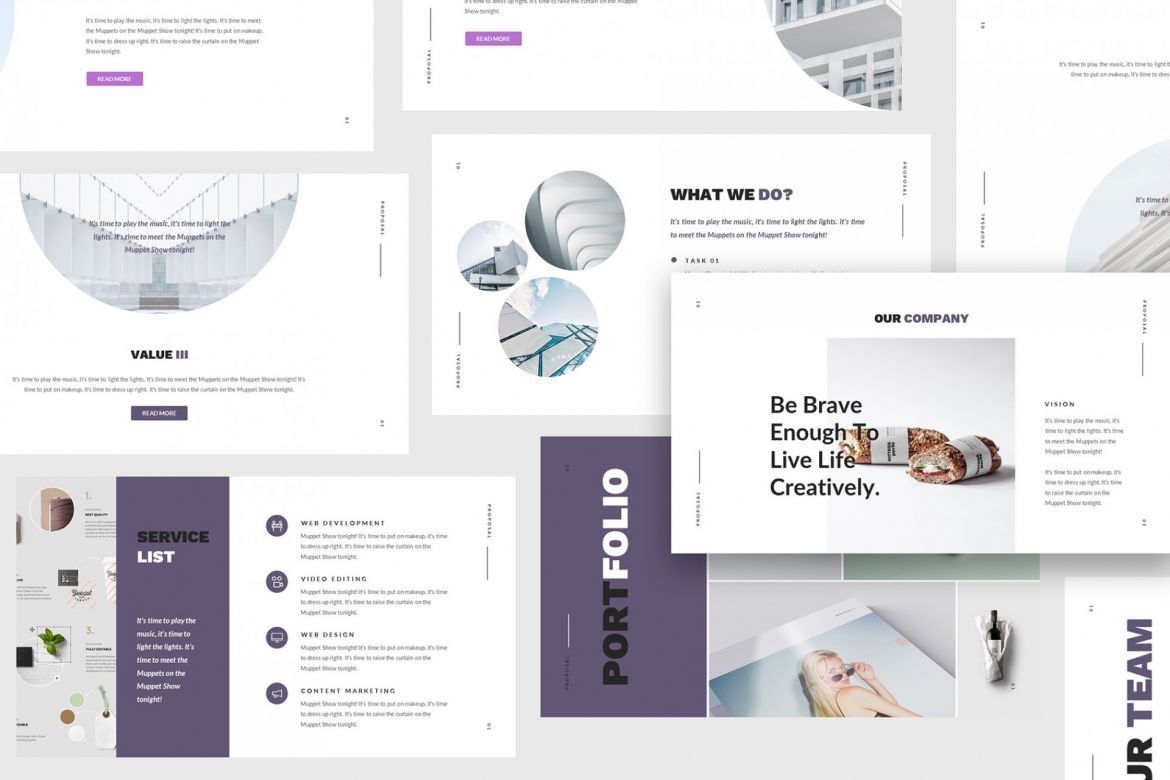 Monte Carlo - Creative Google Slides - view 6